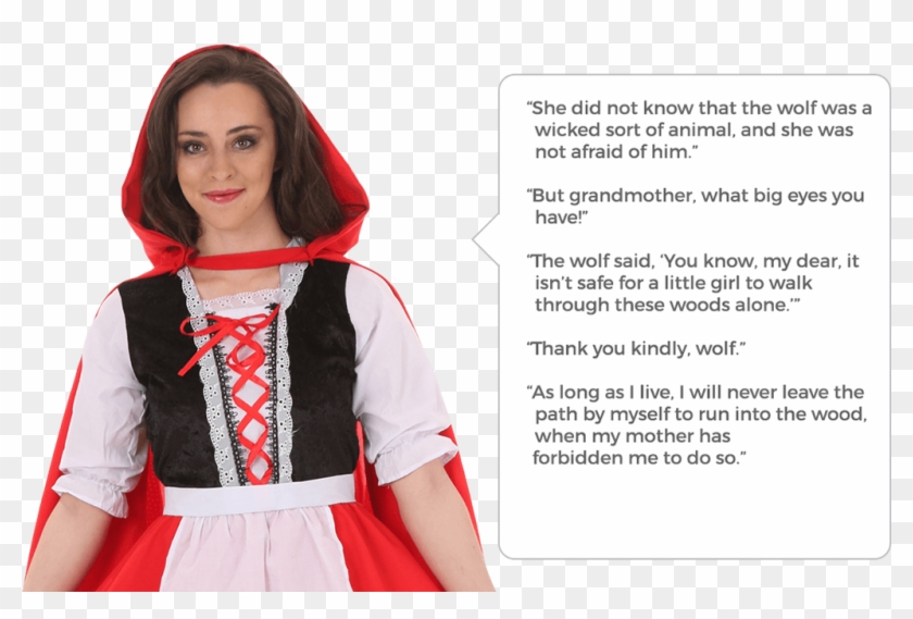 Hooded Drawing Little Red Riding Hood - Cute Red Riding Hood Quotes Clipart