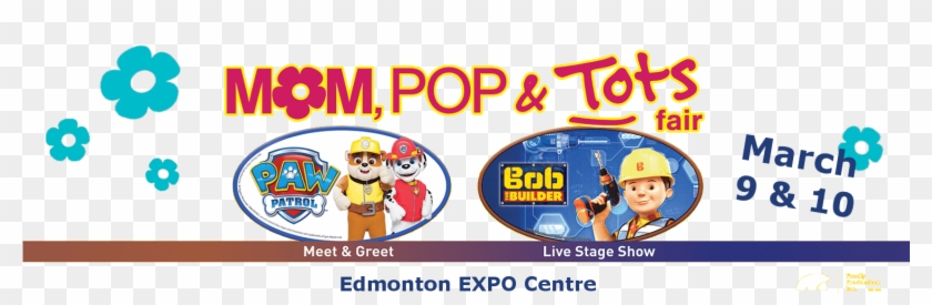 Mom, Pop & Tots Fair 2019, The Funnest Place For The - Mom Pop And Tot Fair Edmonton Clipart