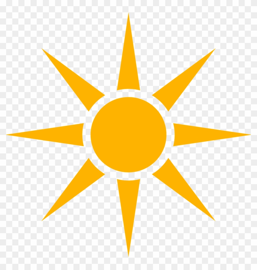 Sun Icon Weather Hot Seem Png Image - Cute Drawing Of A Sun Clipart
