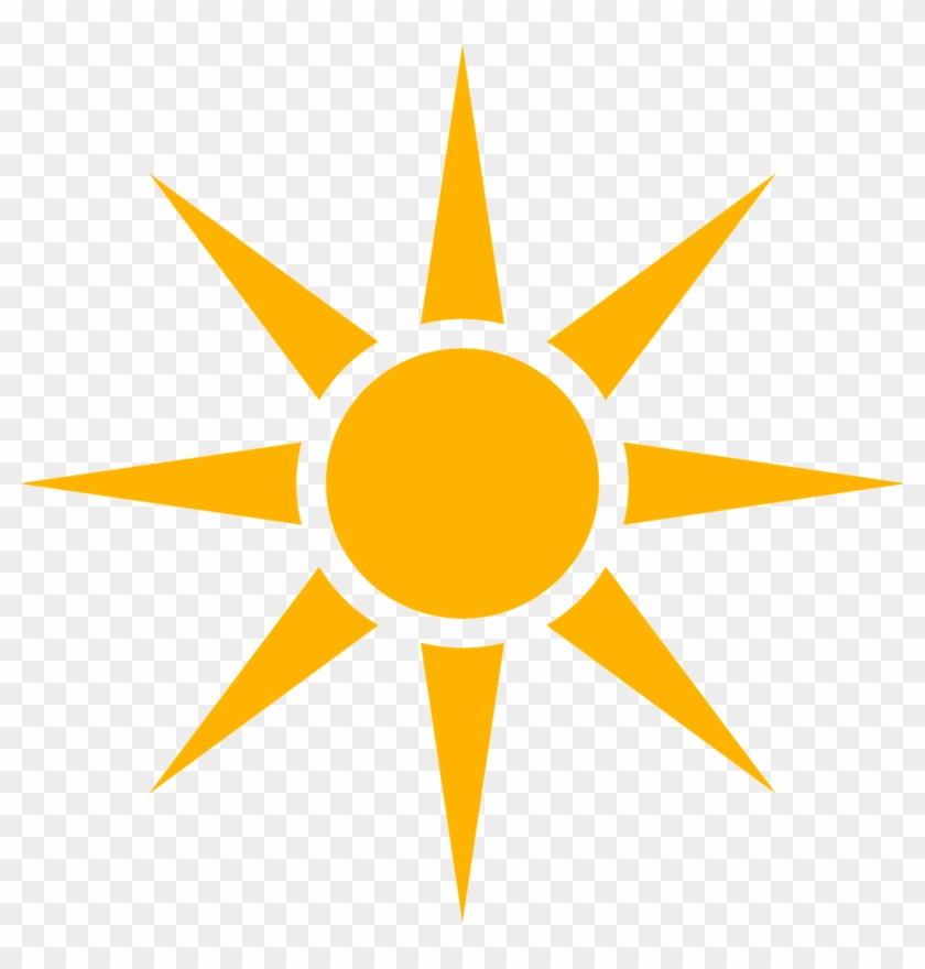 Sun Icon Weather Hot Seem Png Image - Cute Drawing Of A Sun Clipart #2823613