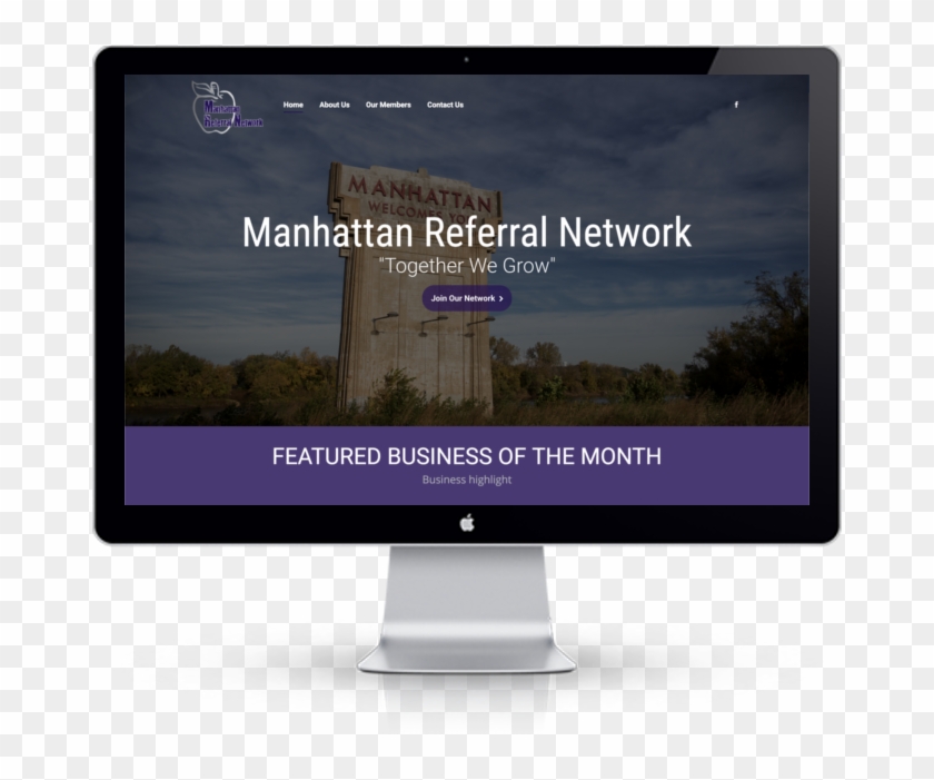 Manhattan Referral Network Web - Web Design Monitor Clipart #2823848
