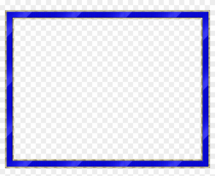 Blue Frame Png - Orange Clipart #2823930