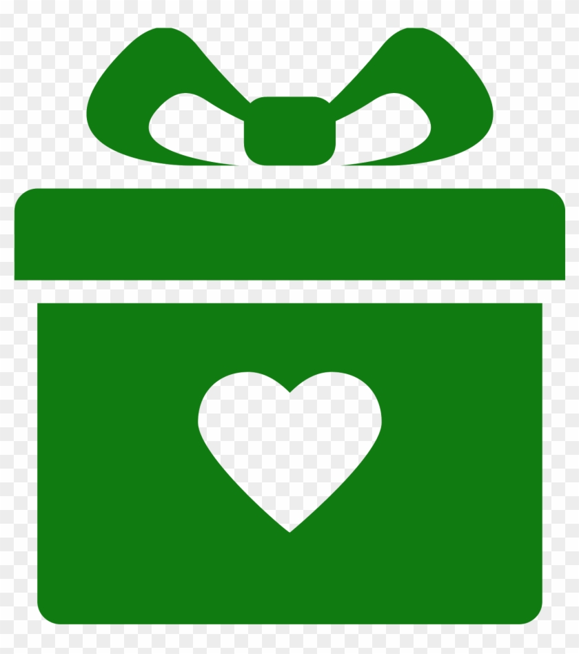 Vector Present Wedding Gift - Gift Green Vector Png Clipart #2824806