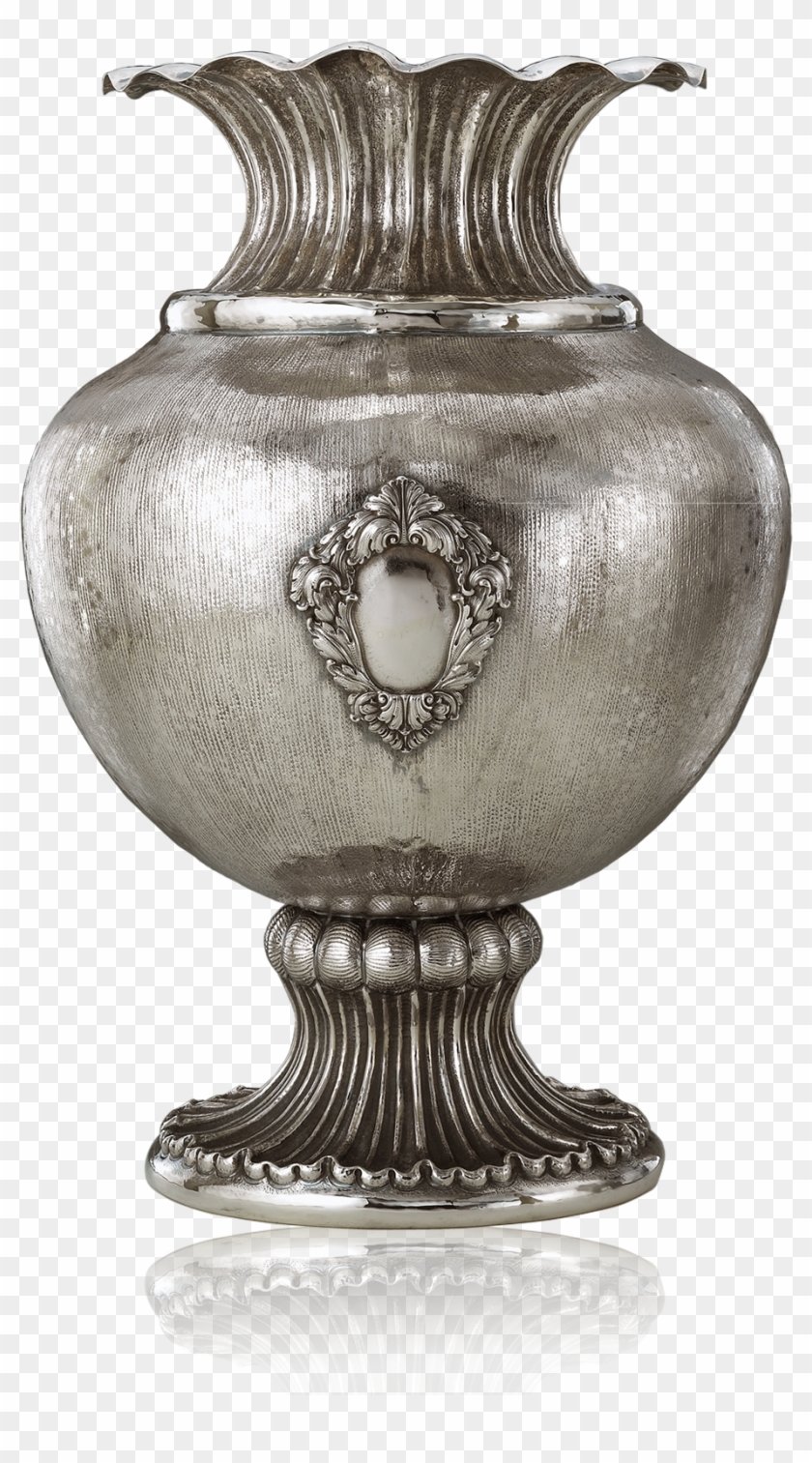 Vase With Rouches - Vase Clipart