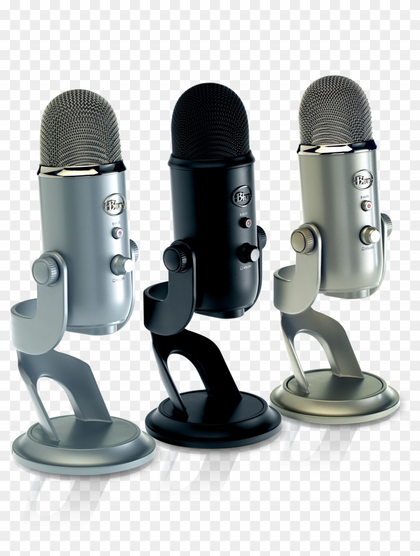 Blue Yeti All Styles - Blue Yeti Microphone Colors Clipart