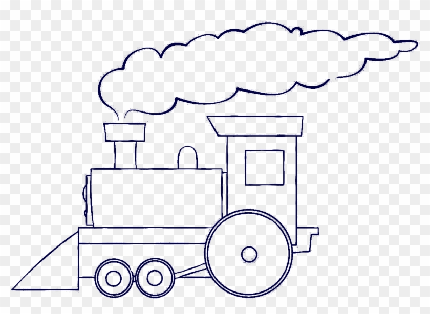 Orange Train Depot Museum Donation And Fundraising - Choo Choo Train Drawing Clipart