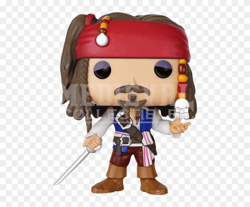 Funko Pop Captain Jack Sparrow Clipart