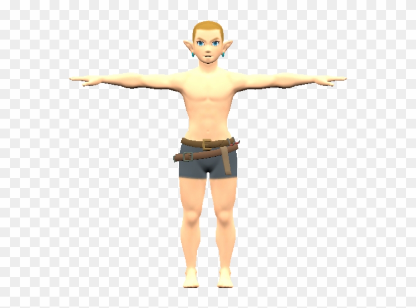 Breath Of The Wild Png Transparent Background - Barechested Clipart #2825647