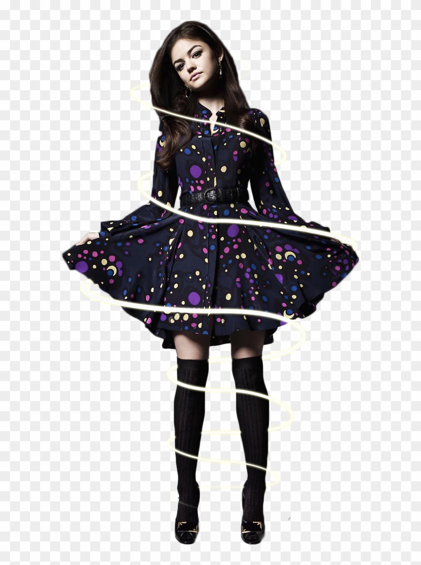 Png V Celém Článku - Lucy Hale Dress Photoshoot Clipart