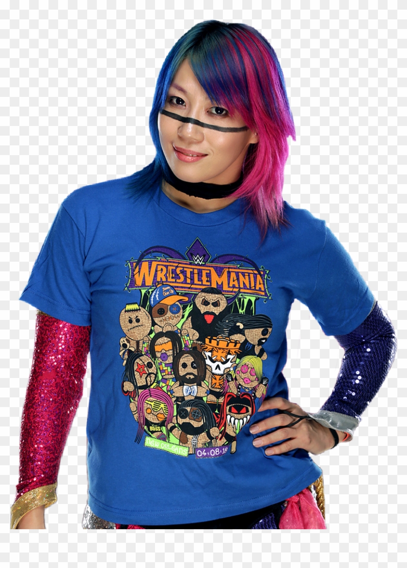 Asuka Sticker - Wwe Asuka Render Clipart #2825683