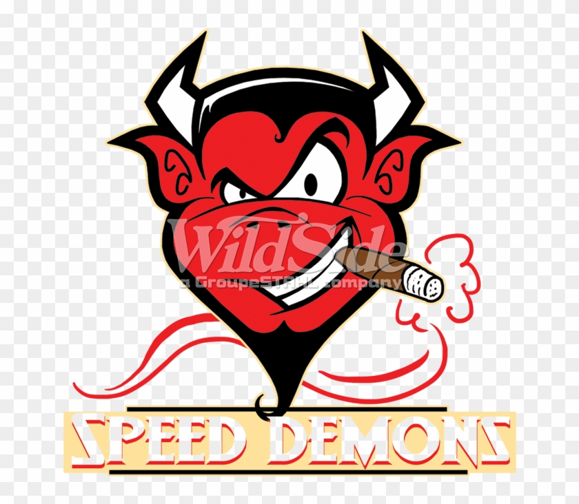 Speed Demons Cartoon Devil - Red Devil Wallpaper Hd Iphone Clipart #2825712