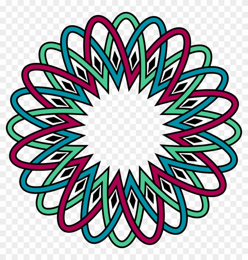 Sun Abstract Design Png Image - Carved Wooden Mirror Frame Clipart