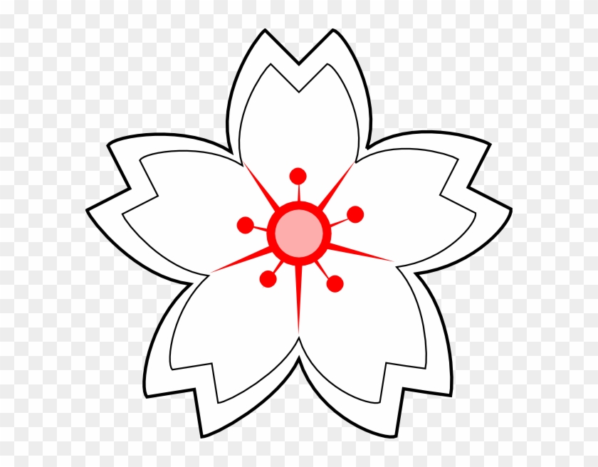 Flower Drawing Png - Draw The Alaska Flower Clipart #2825912