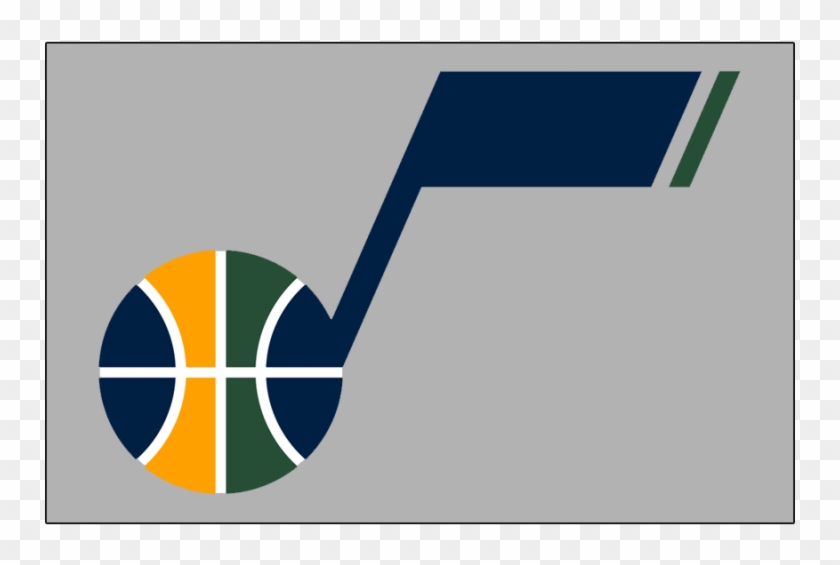 Utah Jazz Primary Logos Iron On Stickers And Peel-off - Utah Jazz Note Clipart #2826579