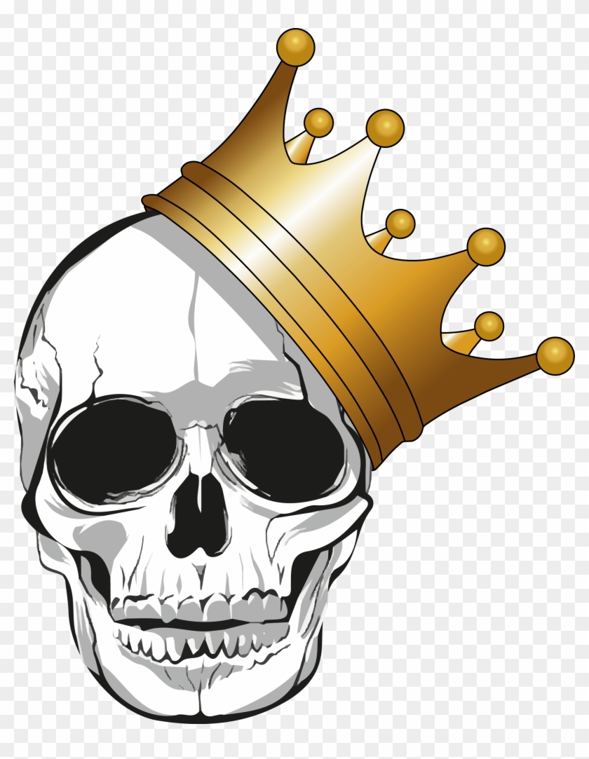 Png For - King Skull Logo Png Clipart
