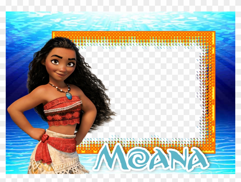 Moana Company Elsa Walt The Princess Disney Clipart - Moana Birthday Invitations Template - Png Download #2827153