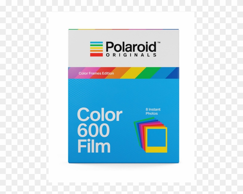 Polaroid 600 Type Colour With Colour Frames - Polaroid 600 Color Frame Clipart #2827306