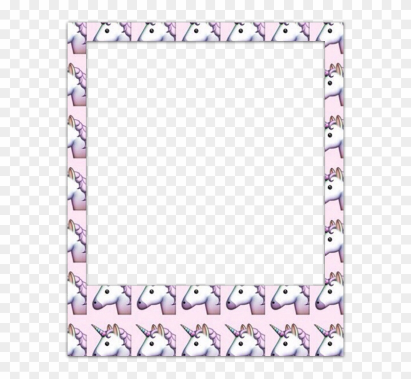 Pack De Polaroids - Polaroid Frame Unicorn Clipart