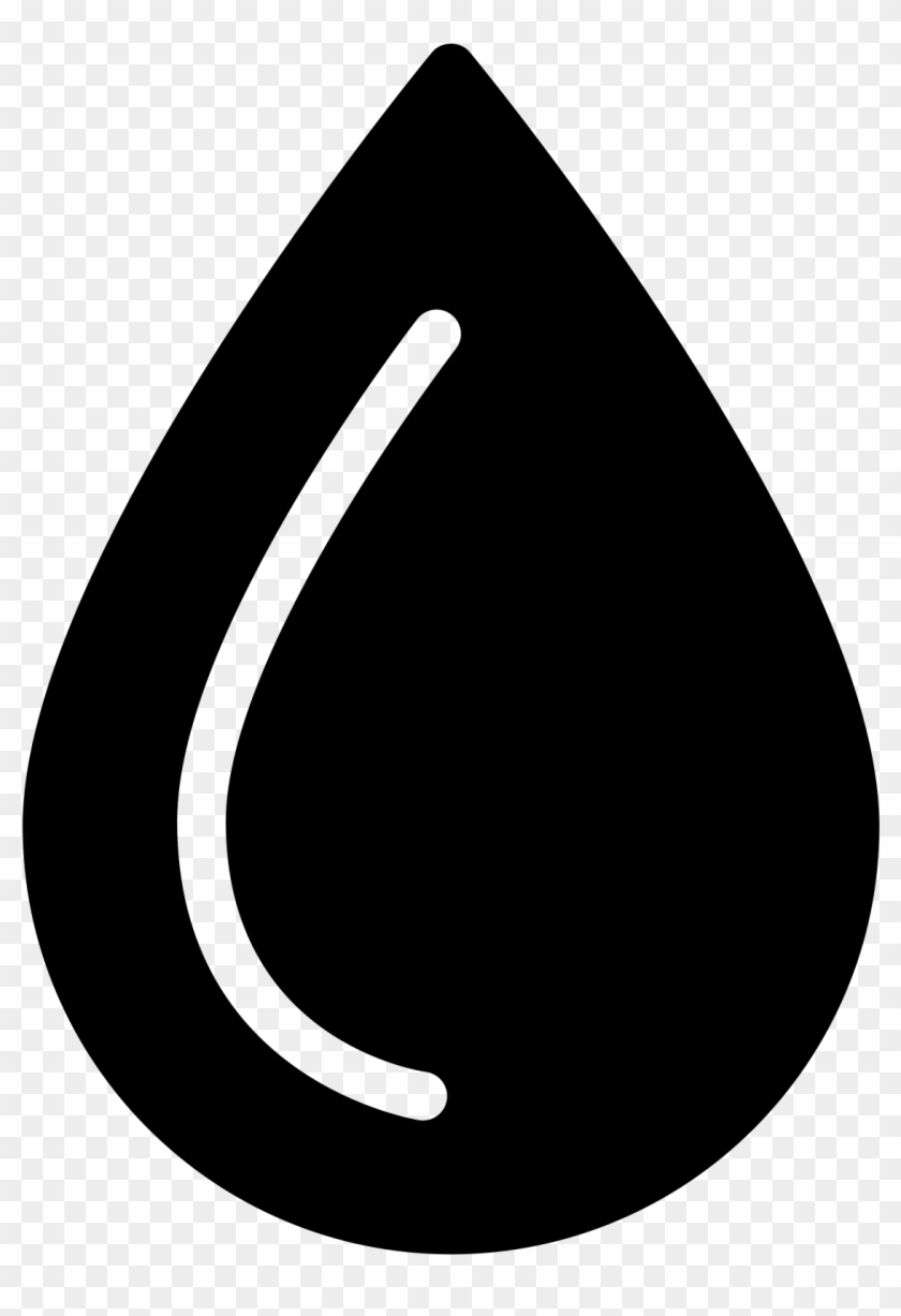 Water Filled Icon - Ink Drop Png Clipart
