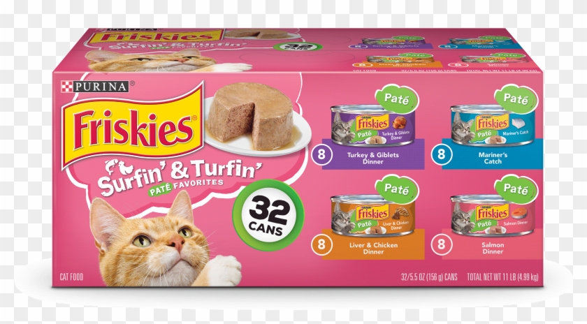 Friskies Pate Wet Cat Food Variety Pack - Friskies Wet Food Box Clipart