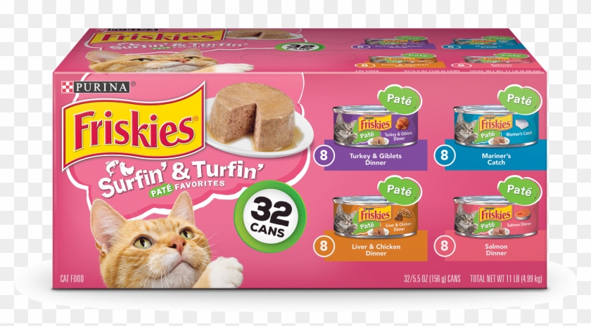 Friskies Pate Wet Cat Food Variety Pack - Friskies Wet Food Box Clipart #2828039