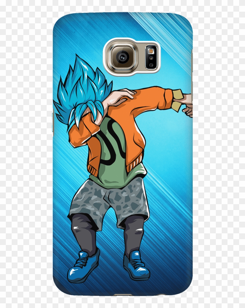 Goku Ssj God Blue Dab Dance Android Phone - Goku Clipart