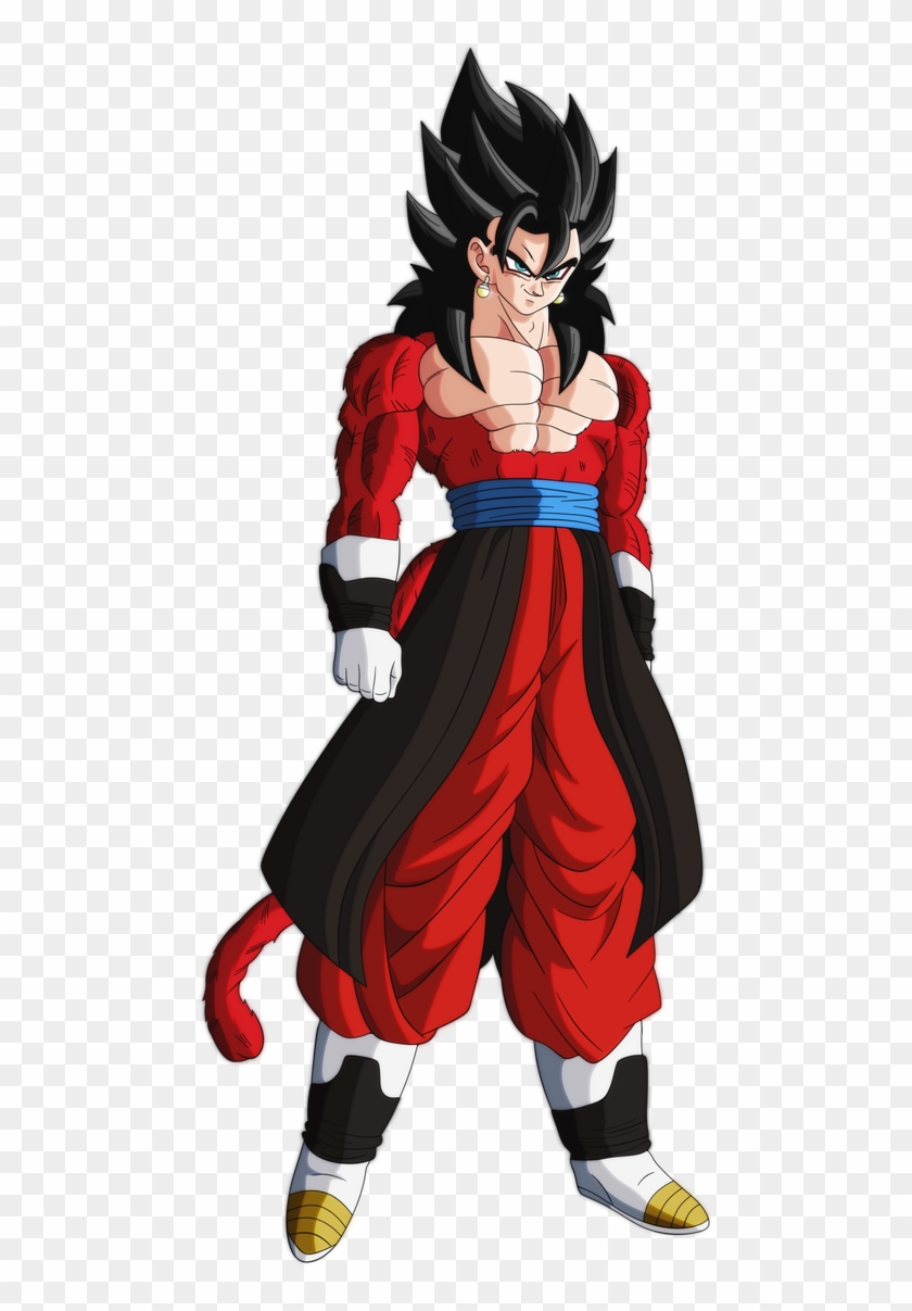 Vegetto Xeno Ssj4 By Andrewdragonball - 超 サイヤ 人 4 ベジット Clipart #2829301