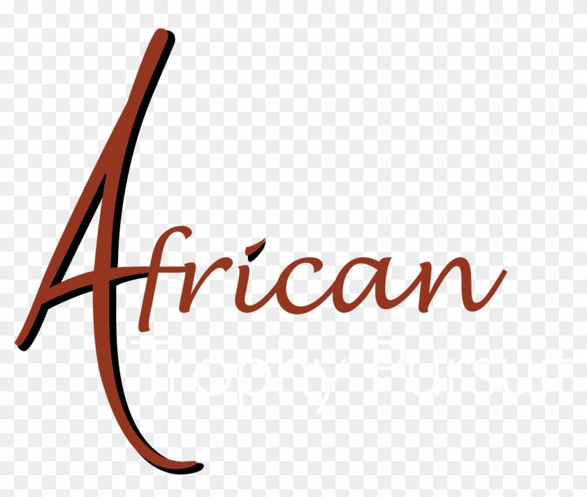 African Hunting Safari With African Trophy Pursuit - Calligraphy Clipart #2829432