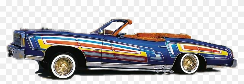 Lowrider Sticker - Convertible Clipart