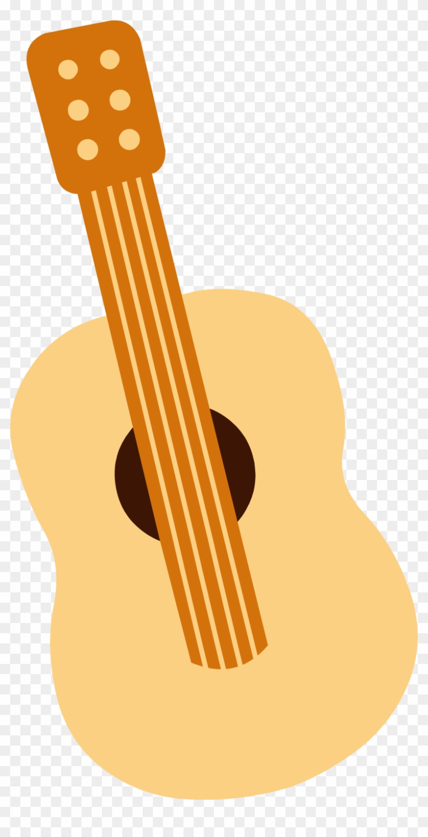 Ukulele Clipart Toy Guitar - Cute Guitar Clipart Png Transparent Png #2829800