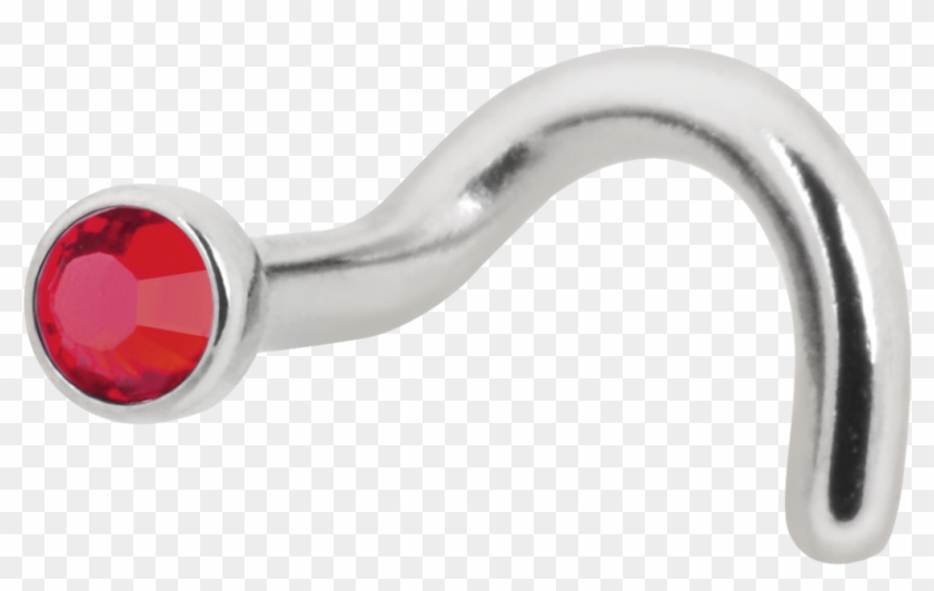 Titanium Nose Stud - Nose Piercing Clipart #2829985