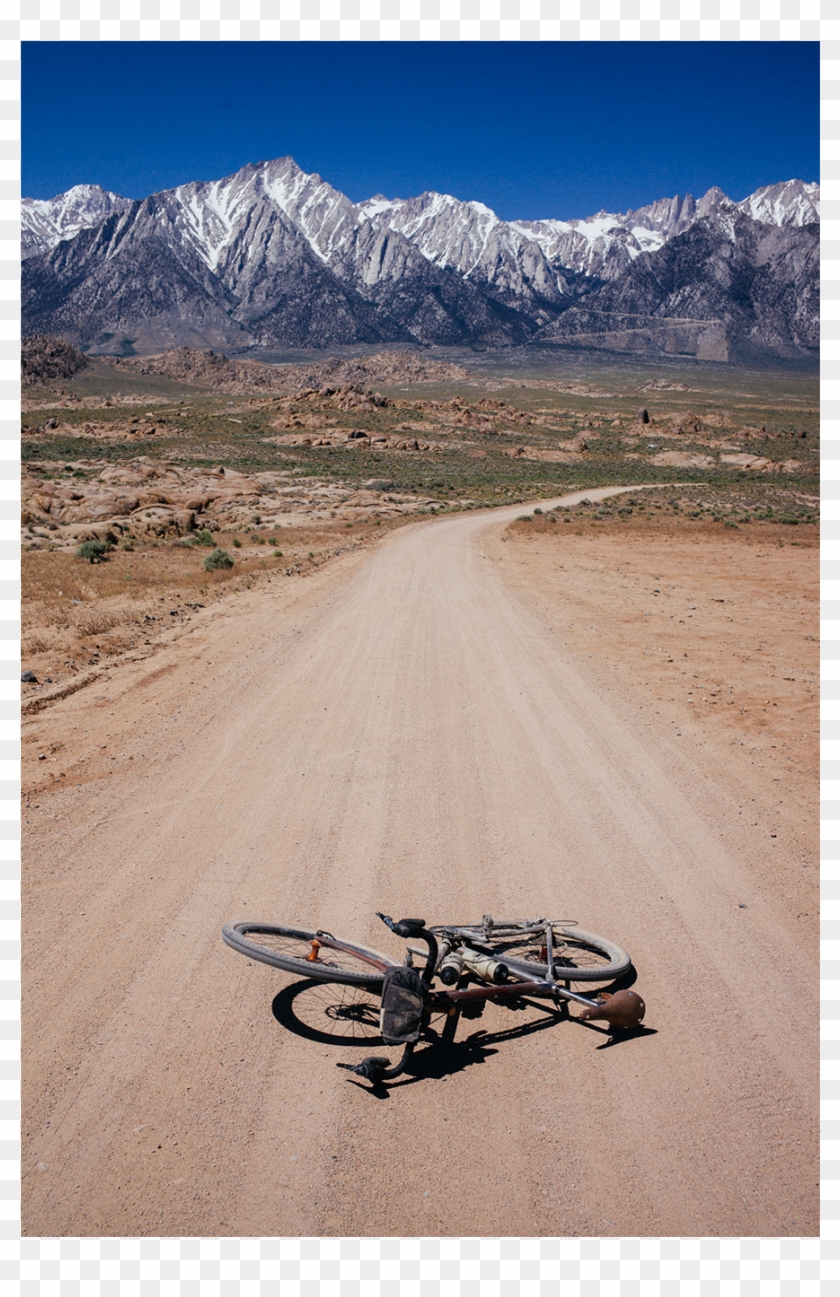 A Weekend Riding Bikes On Endless Dirt Roads In Owens Clipart