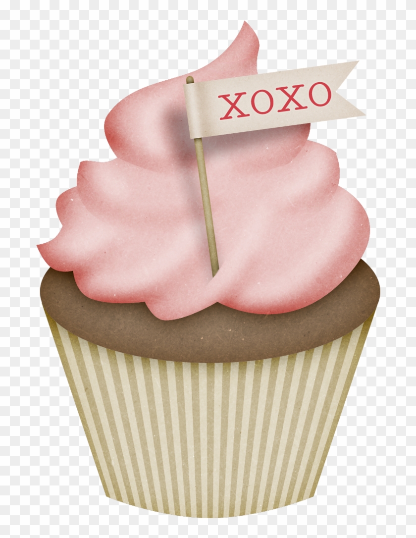 B *✿* Cupcake Illustration, Watercolor Illustration, - Ponques Animados Png Clipart