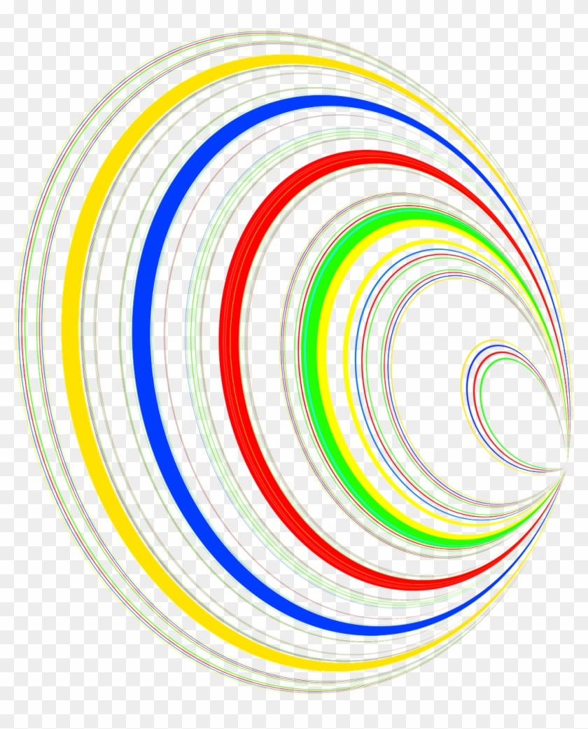 Circle Lines Abstract Wave Png Image - Nicaraguan Football Federation Clipart