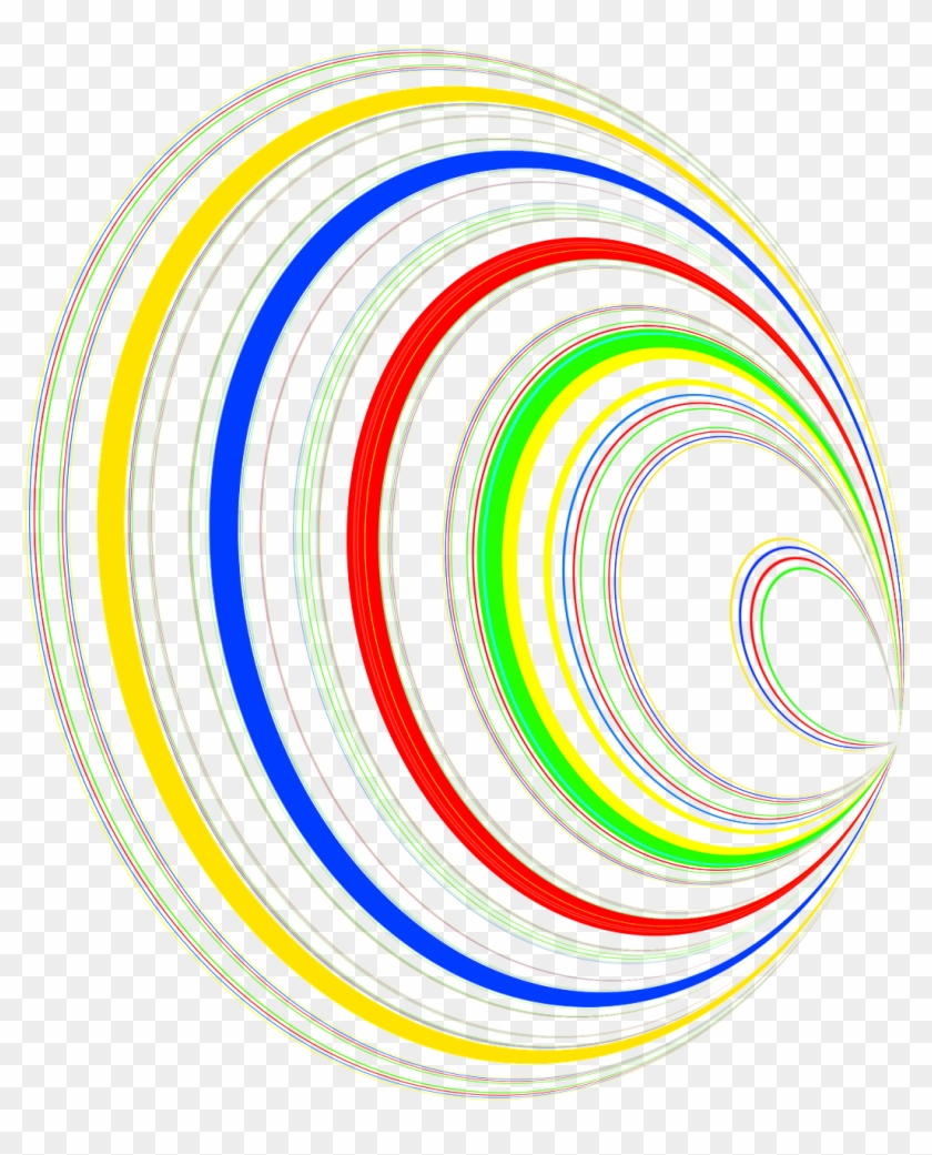 Circle Lines Abstract Wave Png Image - Nicaraguan Football Federation Clipart #2830312