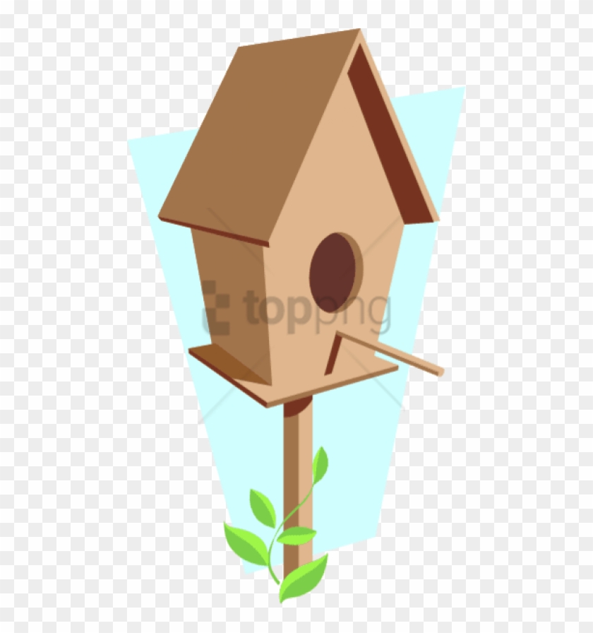 House Cartoon Png Transparent Background - Bird House Cartoon Png Clipart #2830813