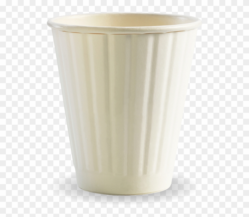 8oz White Biocup - Ceramic Clipart #2830819