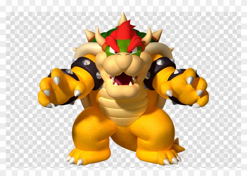 Bowser Crown Clipart Mario & Luigi , Png Download - Mario Bowser Girl Transparent Png