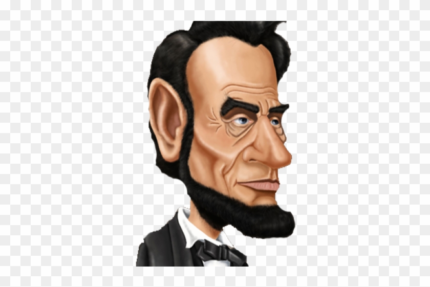 Lincoln Clipart Abraham Lincoln - Cartoon Abraham Lincoln Png Transparent Png #2831383