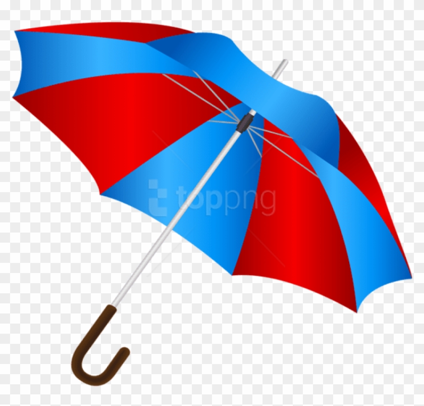 Blue Umbrella Png Transparent Background - Umbrella Png Clipart #2831427