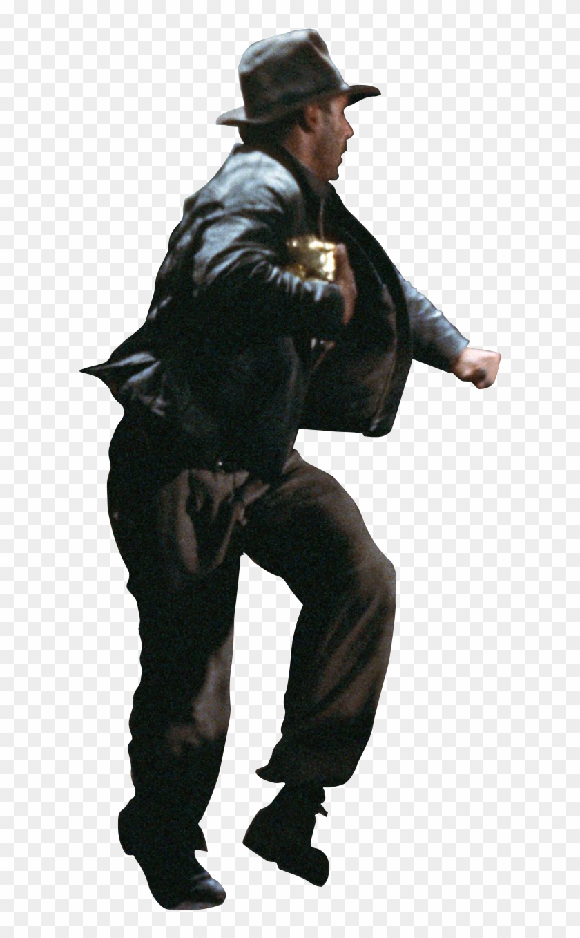 Indiana Jones Running Boulder - Handgun Holster Clipart