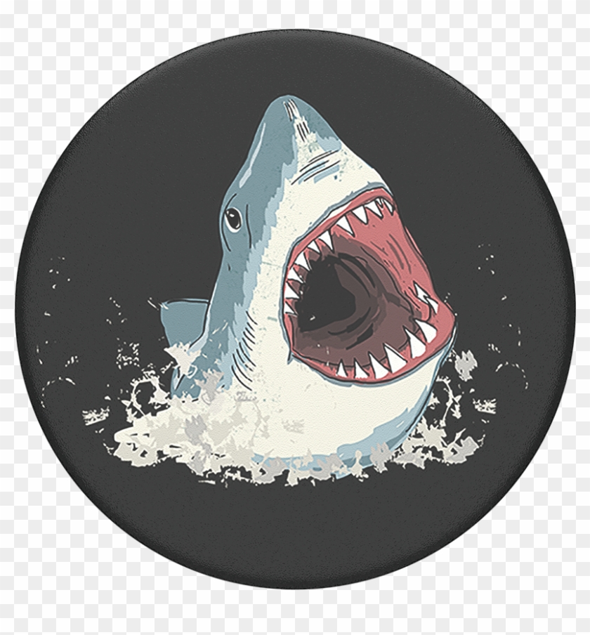 Shark , Popsockets - Shark Popsocket Clipart