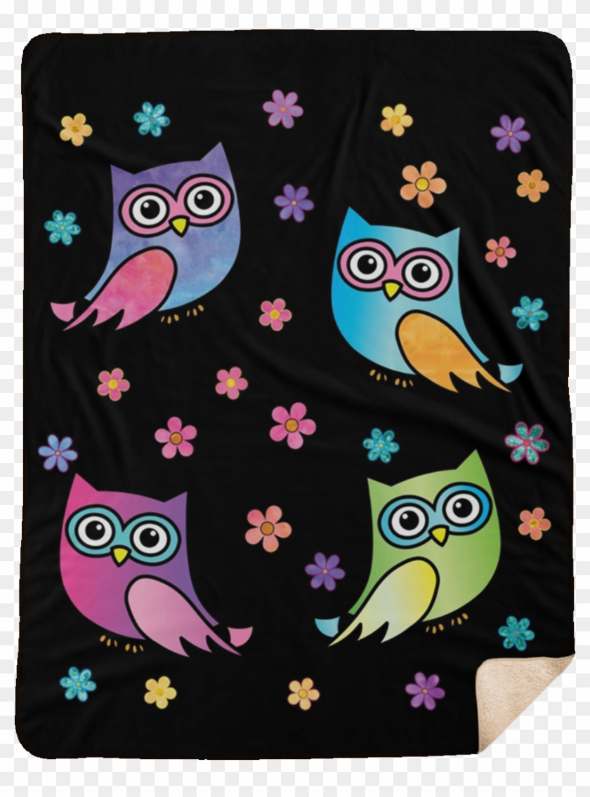Home / Life / Flowers / Flower Owl Colorful Emojis - Cartoon Clipart