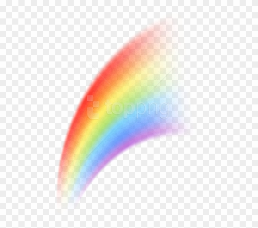 Download Rainbow Transparent Images Transparent Background - Transparent Curved Rainbow Clipart #2831895