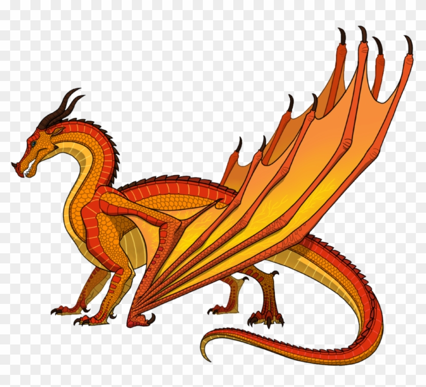 Hybrid And Special Dragons - Wof Skywing Seawing Hybrid Clipart