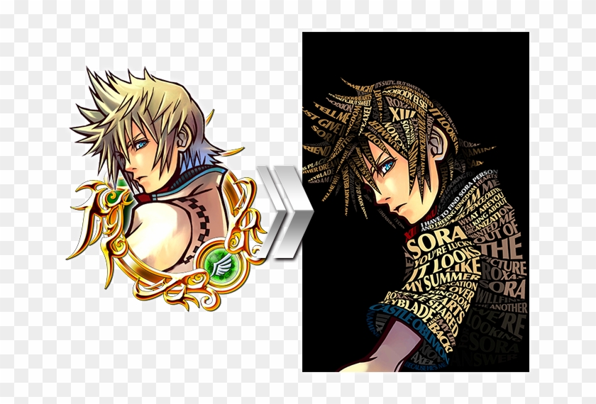 As A Reminder, Ex Medals Can Only Be Obtained For Limited - Kingdom Hearts Roxas Art Clipart #2832408