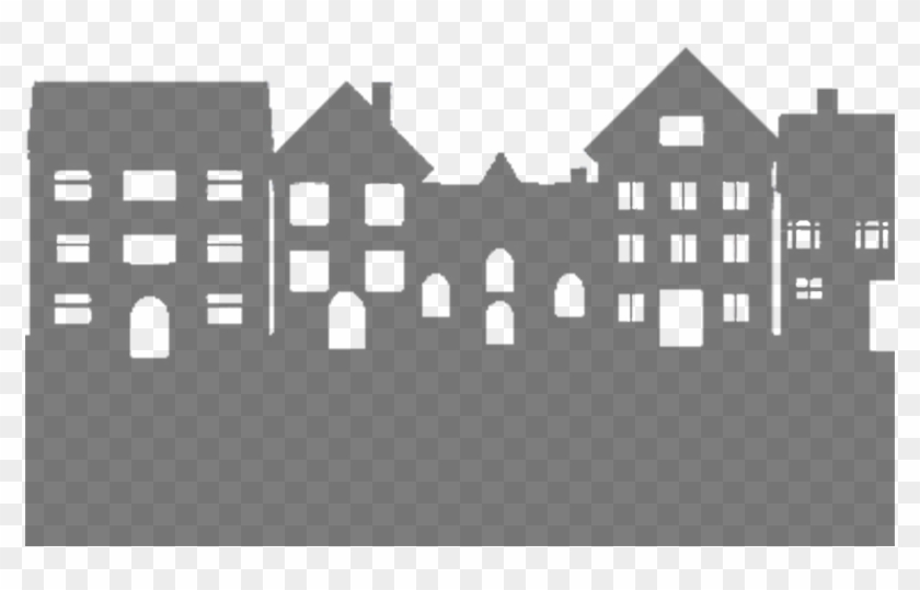 Home Vista Commons Thanks For Coming Out - Neighborhood Silhouette Clipart