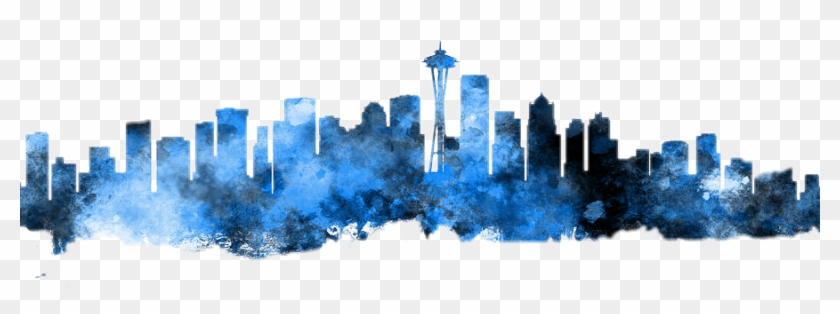 Seattle Washington Skyline Clipart