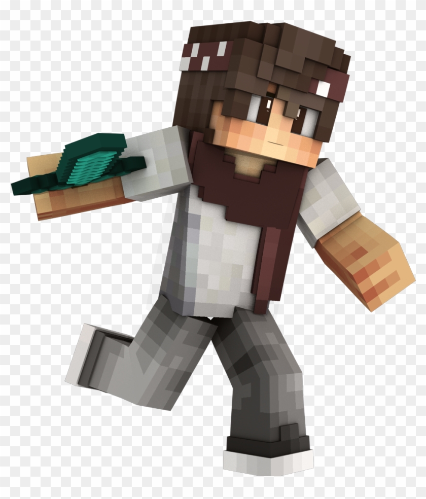Render Minecraft C4d Png - 3d Roblox Render Clipart