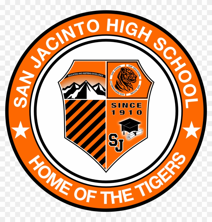 School Crest Png - San Jacinto High School Logo Clipart #2833154